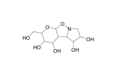 3,4,5,6-Tetrahydroxy-2-(hydroxymethyl)octahydro-2H-pyrano[3,2-d]pyrrolo[1,2-b]isoxazole