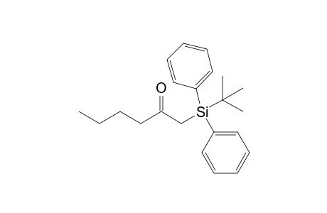 1-Tert-butyldiphenylsilylhexan-2-one