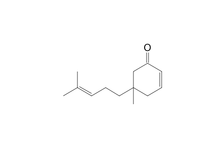 5-Methyl-5-(4-methylpent-3-enyl)-2-cyclohexenone