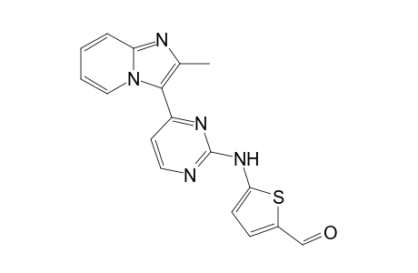 5-(4-(2-Methylimidazo[1,2-a]pyridin-3-yl)pyrimidin-2-ylamino)thiophene-2-carbaldehyde