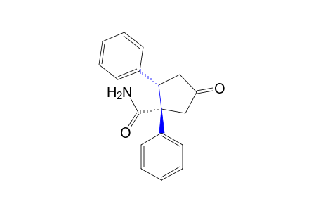 1,2-trans-diphenyl-4-oxocyclopentanecarboxamide