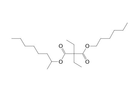 Diethylmalonic acid, hexyl 2-octyl ester