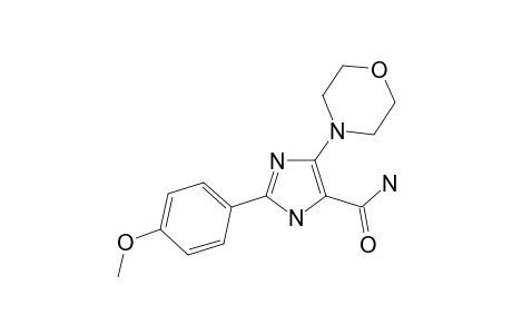 2-(4-Methoxyphenyl)-5-morpholin-4-yl-3H-imidazol-4-carboxamide