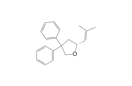 (2R)-2-(2-methylprop-1-en-1-yl)-4,4-diphenyloxolane