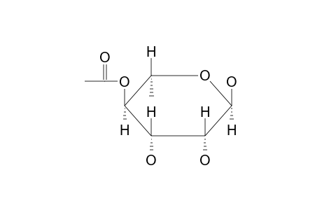 alpha-L-RHAMNOPYRANOSE, 4-ACETATE