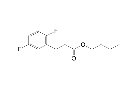 Propanoic acid, 3-(2,5-difluorophenyl)-, butyl ester