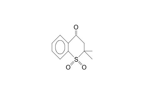 2,2-DIMETYHL-THIOCHROMAN-4-ON-1,1-DIOXID