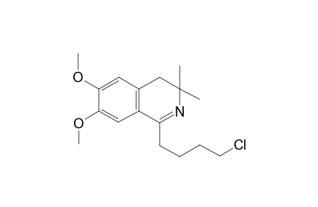 1-(4-Chloro-butyl)-6,7-dimethoxy-3,3-dimethyl-3,4-dihydro-isoquinoline