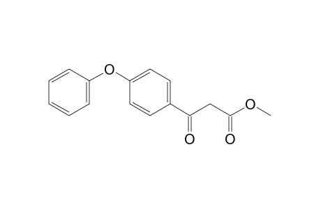 (p-phenoxybenzoyl)acetic acid, methyl ester