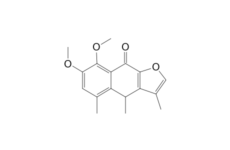 1,2-Dimethoxy-1,2,3,4-dehydro-6-dehydroxycacalone