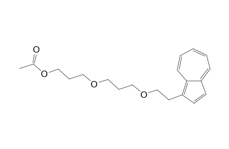 3-[3-{2-(1-Azulyl)ethoxy}propyoxy]propyl acetate