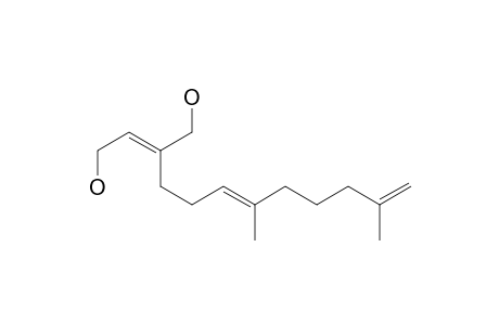 2-Butene-1,4-diol, 2-(4-methyl-3,9-decadienyl)-, (E,E)-