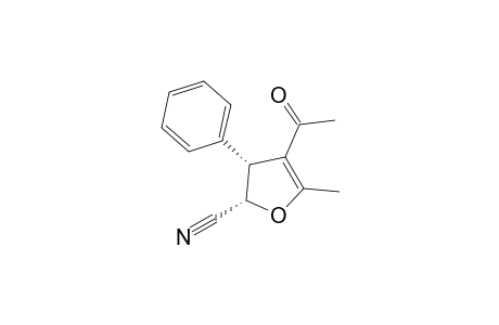 (2S,3R)-4-Acetyl-2-cyano-5-methyl-3-phenyl-2,3-dihydrofuran