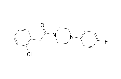 1-[(2-chlorophenyl)acetyl]-4-(4-fluorophenyl)piperazine