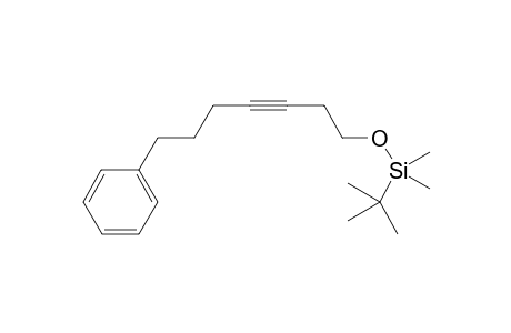 tert-Butyldimethyl((7-phenylhept-3-yn-1-yl)oxy)silane