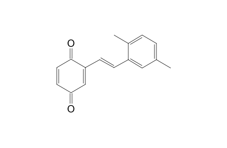 2-[2'-(2",5"-Dimethylphenylethenyl]-1,4-benzoquinone