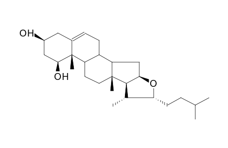 16S,22S-FUROST-5-EN-1BETA,3BETA-DIOL