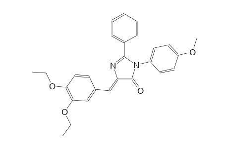 (5Z)-5-(3,4-diethoxybenzylidene)-3-(4-methoxyphenyl)-2-phenyl-3,5-dihydro-4H-imidazol-4-one