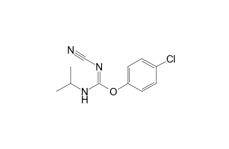 2-(p-chlorophenyl)-1-cyano-3-isopropylpseudourea