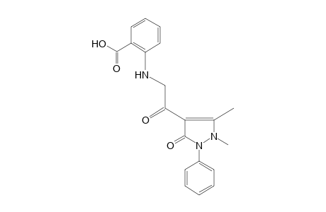 N-[antipyrinyl(oxoethylene)]anthranilic acid
