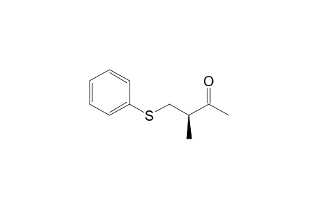 (R)-3-Methyl-4-phenylsulfanylbutan-2-one