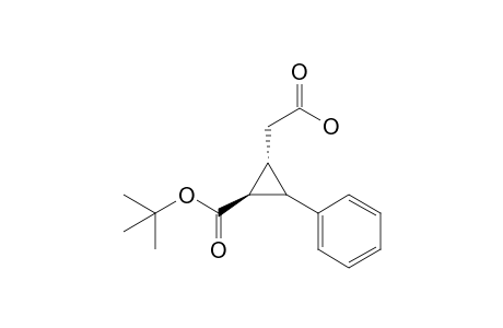 Trans-(+-)-2-[2-(tert-butoxycarbonyl)-3-phenylcyclopropyl]acetic acid