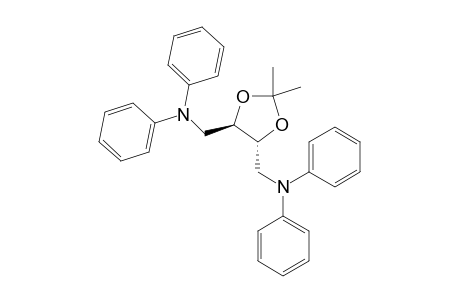 (+)-(4S,5S)-2,2-DIMETHYL-4,5-BIS-(DIPHENYLAMINOMETHYL)-1,3-DIOXOLANE