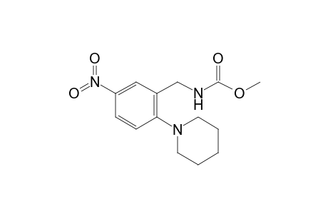 METHYL-(3-NITRO-6-PIPERIDINOBENZYL)-CARBAMATE