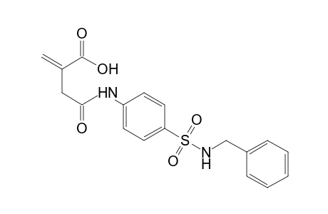 4'-(benzylsulfamoyl)-2-methylenesuccinanilic acid