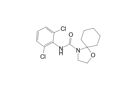 2',6'-dichloro-1-oxa-4-azaspiro[4.5]decane-4-carboxanilide