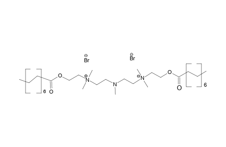[(methylimino)diethylene]bis[dimethyl(2-hydroxyethyl)ammonium] dibromide, ditetradecanoate (ester)