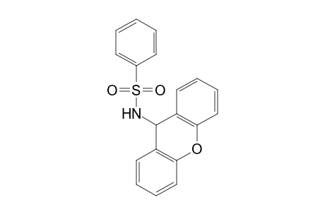 N-XANTHEN-9-YLBENZENESULFONAMIDE