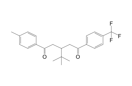 3-t-Butyl-1-p-tolyl-5-(4-trifluoromethyl-phenyl)-pentane-1,5-dione