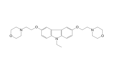 3,6-bis(2-morpholinoethoxy)-9-ethylcarbazole