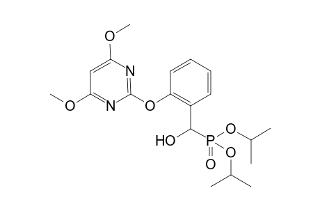 Diisopropyl (2-(4,6-dimethoxypyrimidin-2-yloxy)phenyl)(hydroxy)methylphosphonate
