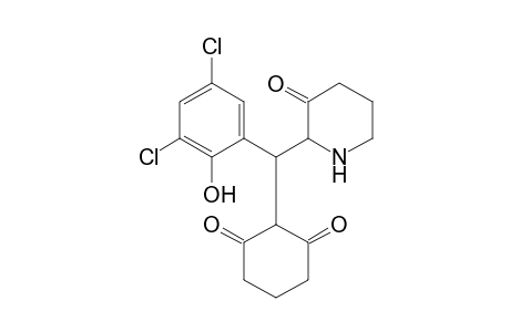 2-[3,5-dichloro-alpha-(2,6-dioxocyclohexyl)salicyl]-3-piperidone