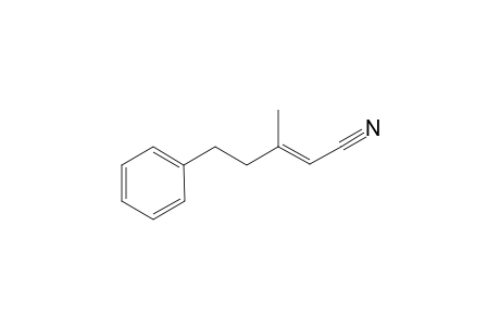 (E)-3-Methyl-5-phenylpent-2-enenitrile