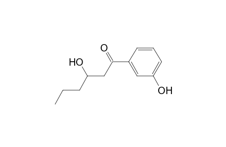 1-(3-hydroxyphenyl)-3-oxidanyl-hexan-1-one