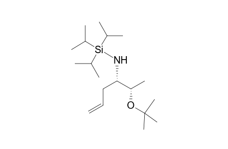 (2S,3S)-2-tert-butoxy-N-triisopropylsilyl-hex-5-en-3-amine