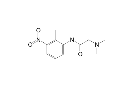 2-(dimethylamino)-3'-nitro-o-acetotoluidide