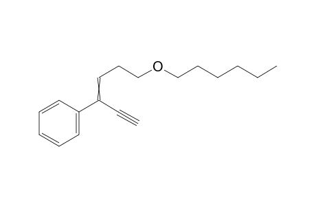 (6-(Hexyloxy)hex-3-en-1-yn-3-yl)benzene