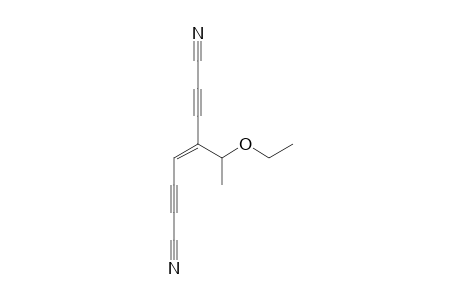 (Z)-4-(1-ethoxyethyl)oct-4-en-2,6-diynedinitrile