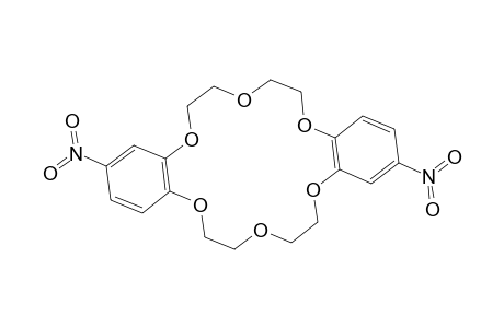 Dibenzo[b,k][1,4,7,10,13,16]hexaoxacyclooctadecin, 6,7,9,10,17,18,20,21-octahydro-2,13-dinitro-