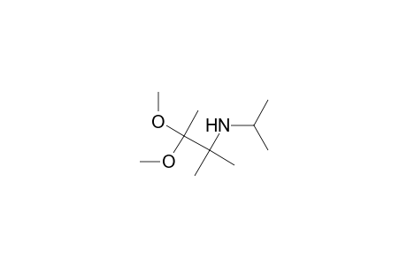 2-Butanamine, 3,3-dimethoxy-2-methyl-N-(1-methylethyl)-