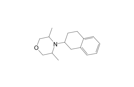 Morpholine, 3,5-dimethyl-4-(1,2,3,4-tetrahydro-2-naphthalenyl)-