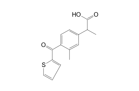 3-methyl-4-(2-thenoyl)hydratropic acid