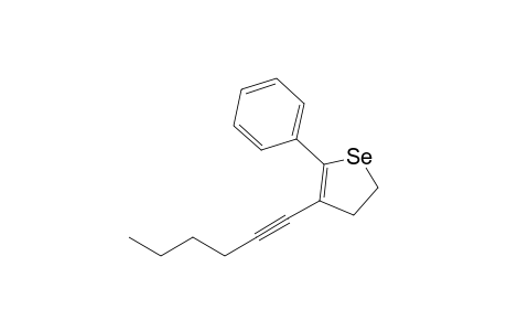 3-(Hex-1-ynyl)-2-phenyl-4,5-dihydroselenophene