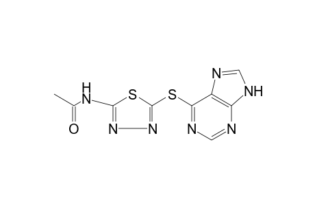 N-{5-[(9H-PURIN-6-YL)THIO]-1,3,4-THIADIAZOL-2-YL}ACETAMIDE