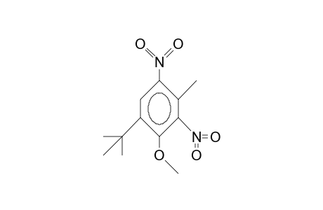 6-tert-butyl-2,4-dinitro-3-methylanisole