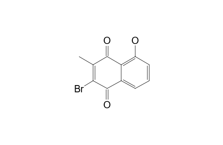 2-Bromo-5-hydroxy-3-methyl-1,4-naphthoquinone